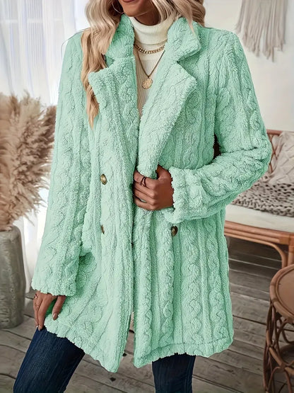 Seraphina I Manteau d'hiver texturé